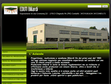 Tablet Screenshot of biliardieduti.com